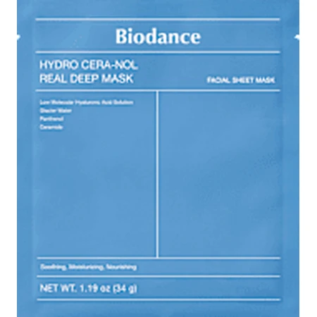 Biodance Hydro Cera-Nol Intense Moisturizing and Soothing Face Mask, 34 g