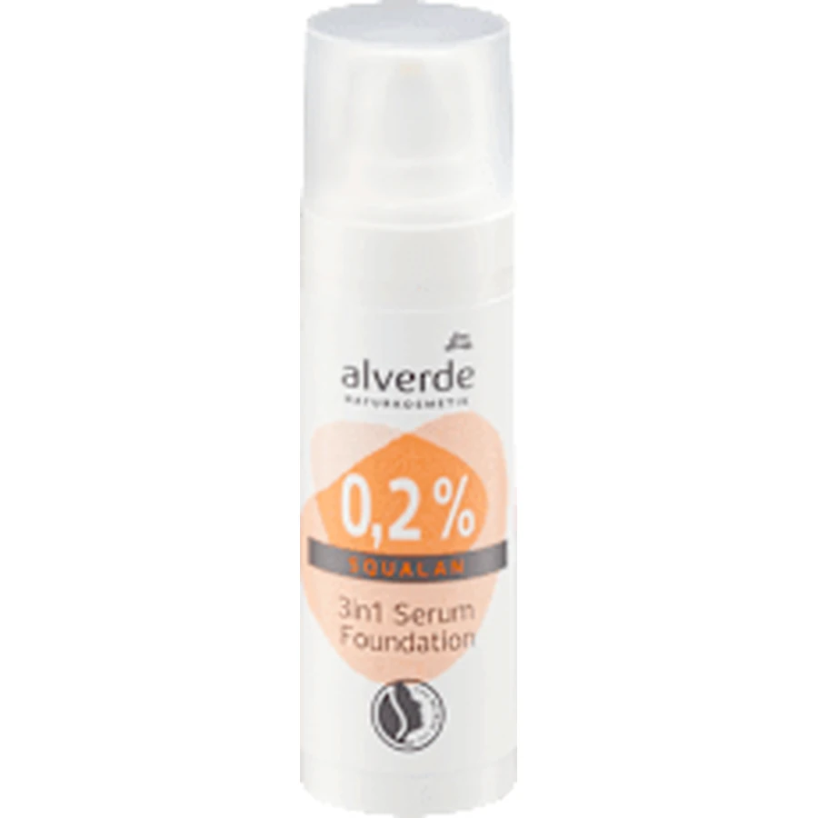 alverde NATURKOSMETIK alverde fdt serum 3en1 Belleza Limpia, 30 ml