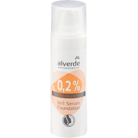 alverde NATURKOSMETIK alverde fdt serum 3en1 Belleza Limpia, 30 ml