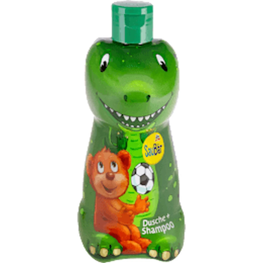 SauBär Dinosaurier Duschgel & Shampoo 400 ml