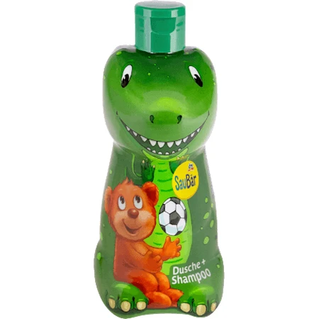 SauBär Dinosaurier Duschgel & Shampoo 400 ml