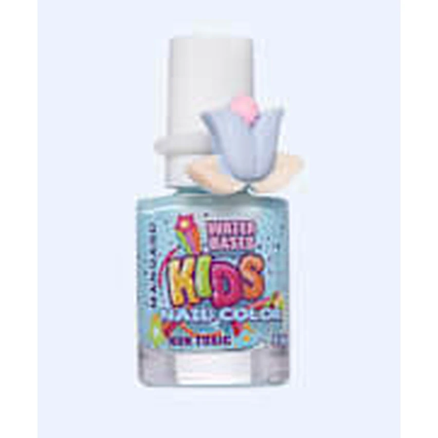 Manoard Vernis à ongles à base d'eau pour enfants, bleu, 9 ml
