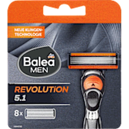 Balea MEN Razor blades Revolution 5.1, 8 pcs