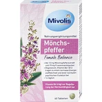 Mivolis Complément alimentaire avec vitamines et minéraux, extrait de poivre des moines et plante de l'alchémille, 60 pièces