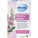 Mivolis Complément alimentaire avec vitamines et minéraux, extrait de poivre des moines et plante de l'alchémille, 60 pièces