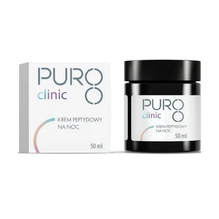 Crema de noche con péptidos Puroo Clinic, 50 ml