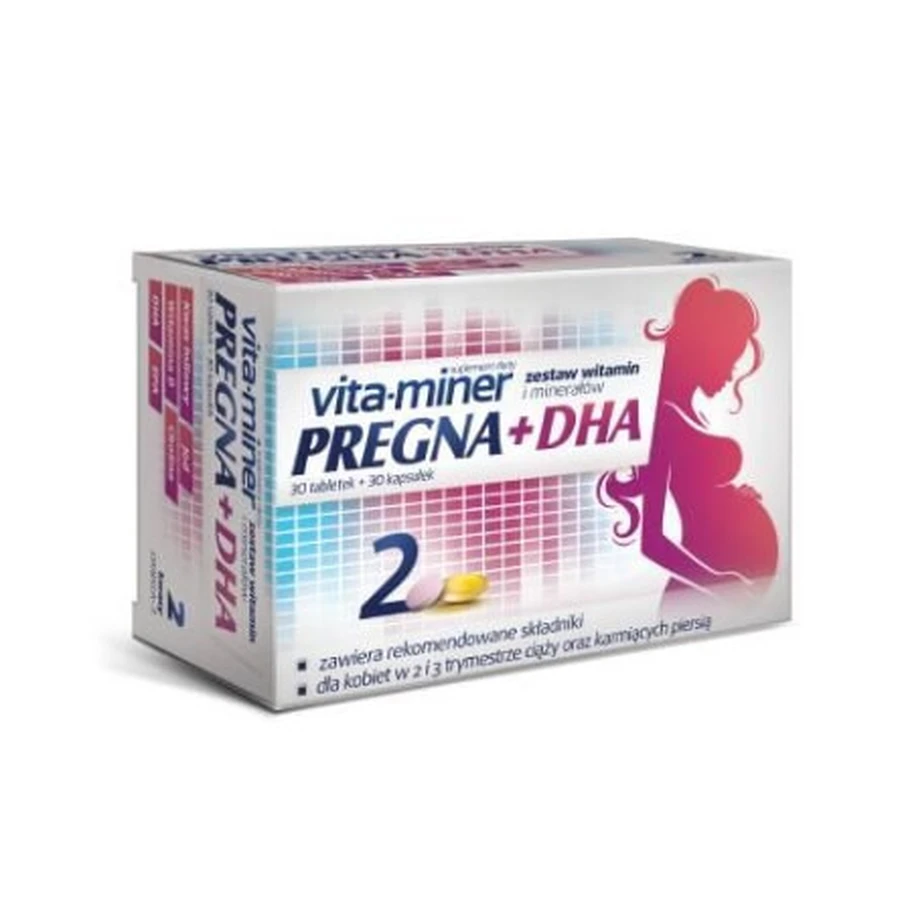 Vita-Miner Pregna + DHA, 30 Tabletten