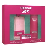 Reebok Inspire Your Mind Women Eau de Toilette, 100 ml + Deodorant, 150 ml