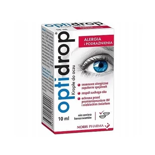 Optidrop Alergia e Irritación colirio, 10 ml
