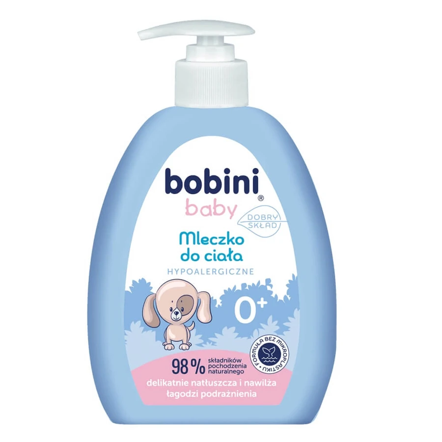 Leche corporal hipoalergénica Bobini Baby, 300 ml