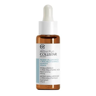 Collistar Attivi Puri Hyaluronsäure + Polyglutaminsäure Lifting-Gesichtsserum mit Hyaluronsäure und Polyglutaminsäure, 30ml