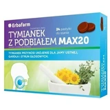 Thyme With Coltsfoot MAX20, 24 lozenges