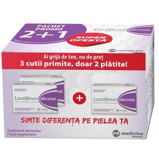 Lactiferon Derma Pack, 2+1 Stück, Meditrina