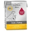 Hrana umeda cu rata si curcan pentru caini adulti Dog, 185 g, Platinum