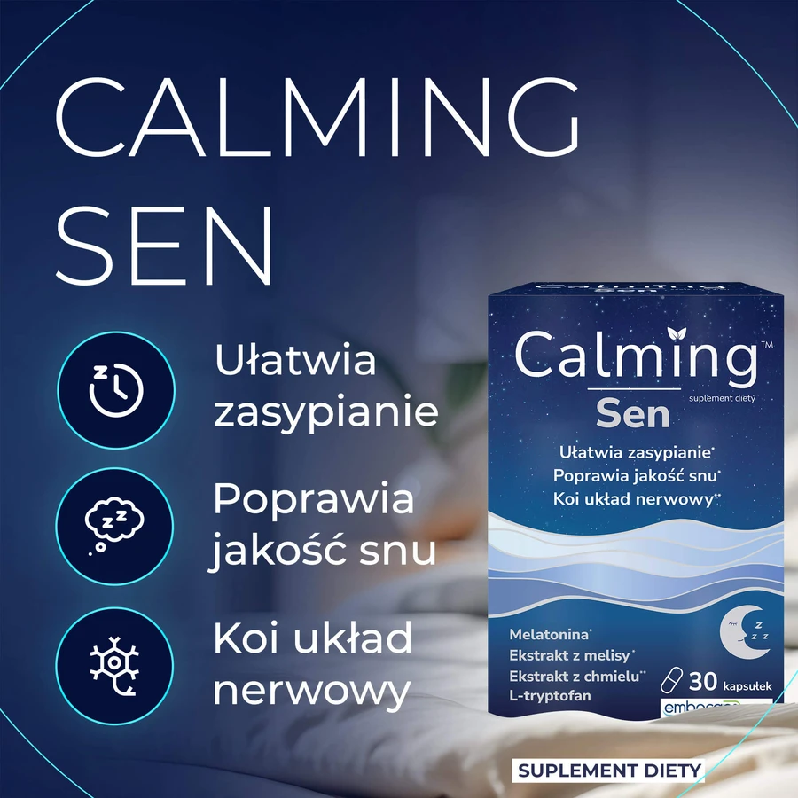 Calming Sleep, 30 capsules + magnesium in chelaatvorm + vitamine B6, 60 tabletten gratis