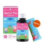Appetite Plus Junior Peppa Pig, a partir de 3 años, 160 ml + Piruleta Peppa Pig Vitaminada sin azúcar, sabor fresa, 8 g gratis