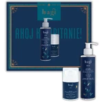 Hagi Men Ahoj Kapitan Set, Gesichtsreinigungsgel, 200 ml + feuchtigkeitsspendendes Gesichtscreme-Gel, 50 ml