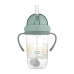 Canpol Babies, gobelet goutte à goutte avec tube et poids, Montagnes, vert, à partir de 6 mois, 270 ml, 1 pièce
