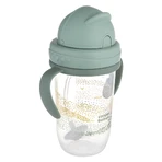 Canpol Babies, gobelet goutte à goutte avec tube et poids, Montagnes, vert, à partir de 6 mois, 270 ml, 1 pièce
