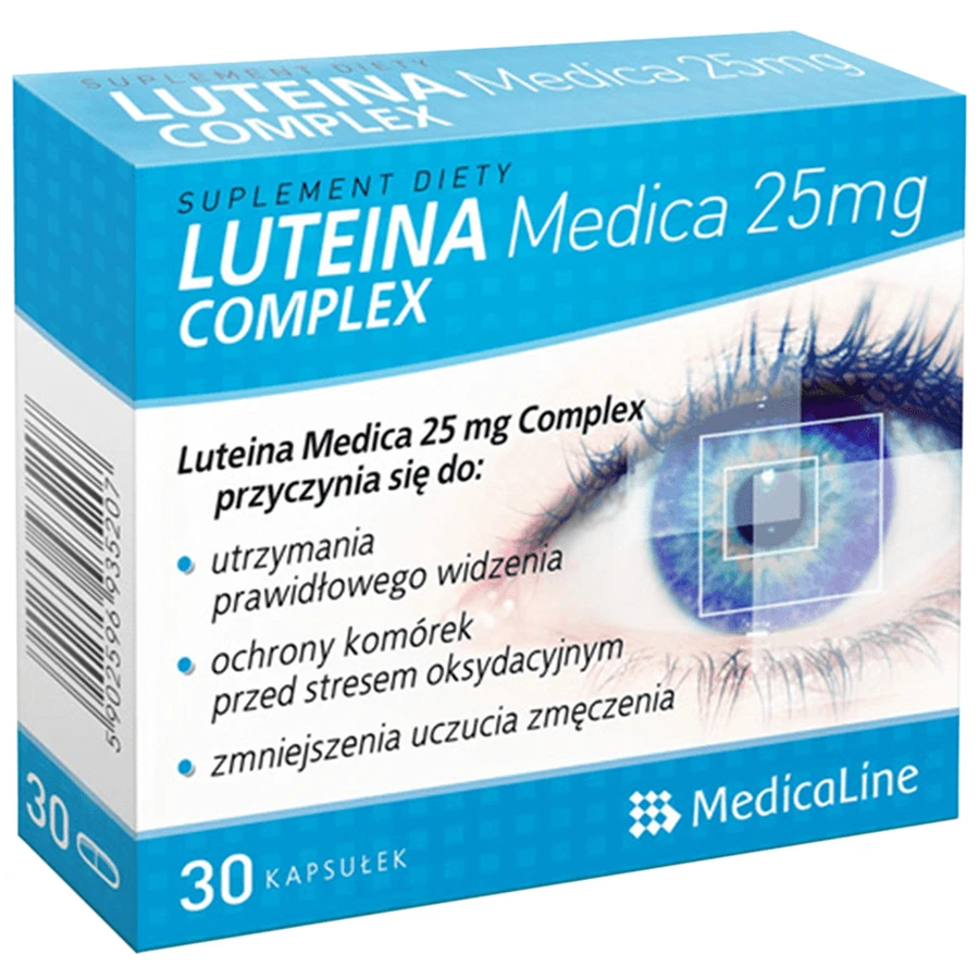 Complejo Luteina Medica 25 mg, 30 cápsulas