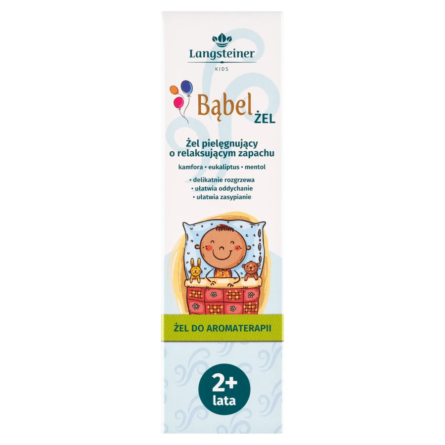 Langsteiner Bubble, Aromatherapie-Gel, ab 2 Jahren, 75 ml