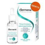 Dermena Hair Care set, hair strengthening conditioner, 200 ml + shampoo for oily hair, 200 ml + hair regrowth stimulating serum, 50 ml free of charge