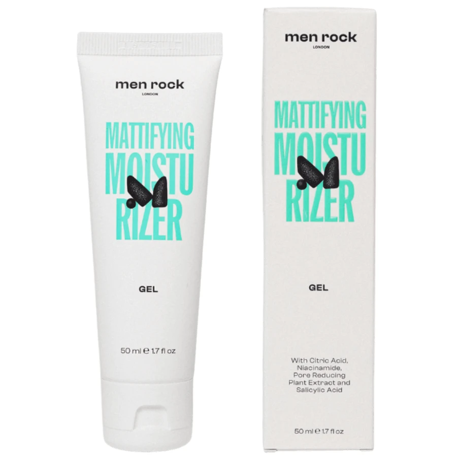 Gel hydratant matifiant Men Rock, Gel hydratant matifiant, 50 ml