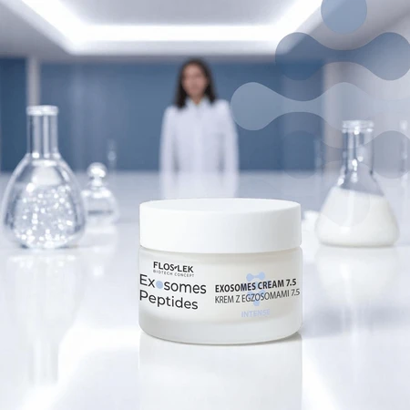 Floslek BioTech Concept Exosomes Peptide, 7,5 Crema de față intensă cu exosomi pentru creșterea densității pielii, 50 ml