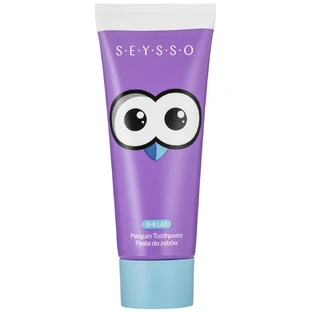 Seysso Kids Penguin, pasta dentífrica infantil con flúor, 0-6 años, 75 ml ENVASE CONTAMINADO