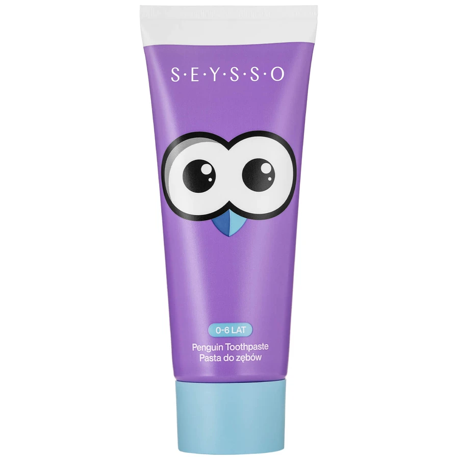 Seysso Kids Penguin, pasta dentífrica infantil con flúor, 0-6 años, 75 ml ENVASE CONTAMINADO