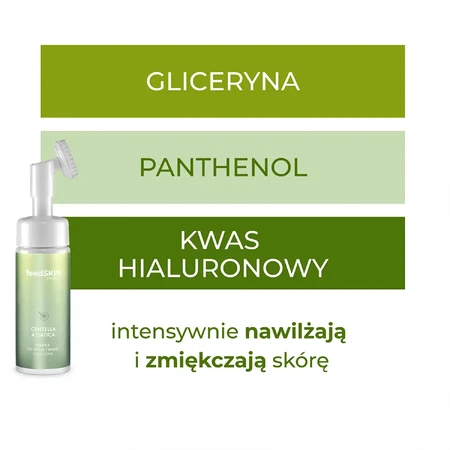 Sylveco FeedSkin Centella Asiatica, gezichtsreinigingsschuim met Aziatische wakrot, 150 ml