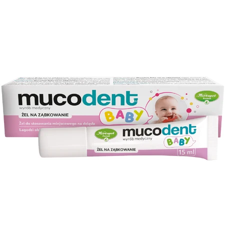 Mucodent Baby, Zahnungsgel, 15 ml