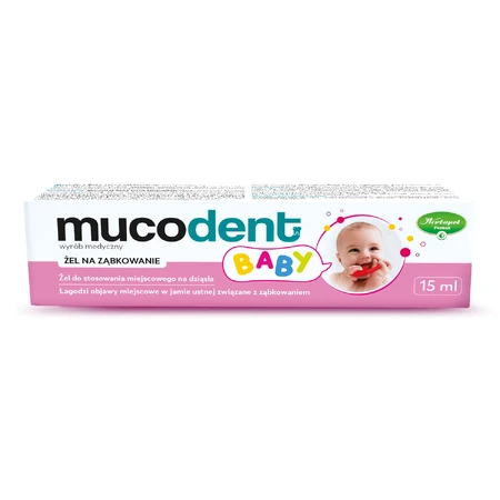Mucodent Baby, Zahnungsgel, 15 ml