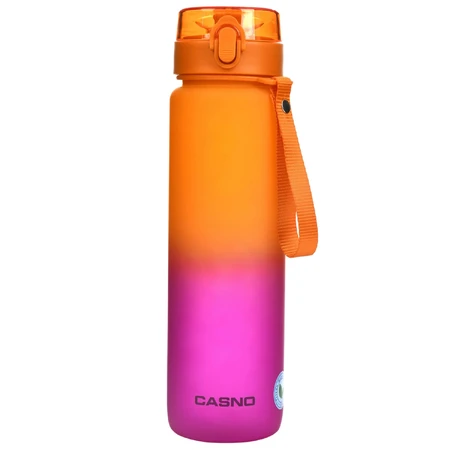 Casno, Missouri Tritan Flasche mit Mundstück, orange und rosa, 1050 ml