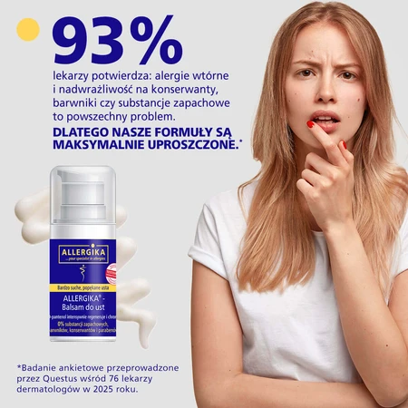 Allergic, lip balm, 15 ml