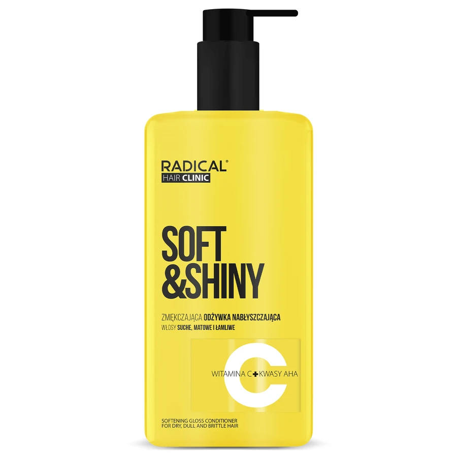 Radical Hair Clinic Soft & Shiny, acondicionador suavizante del brillo, 260 ml