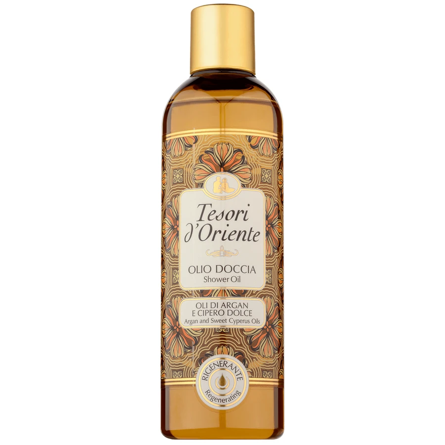 Tesori d'Oriente, Badeöl, Argan & Cipero, 250 ml