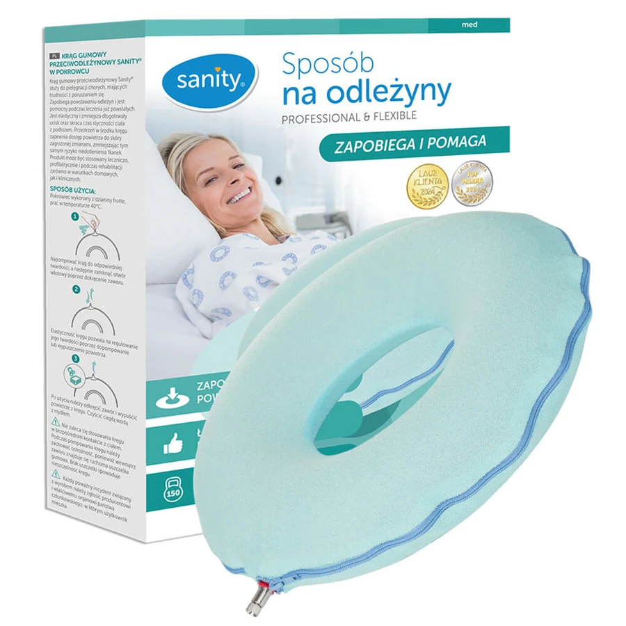 Sanity, Dekubitus-Zählerkreis im Deckel, 1 Stück