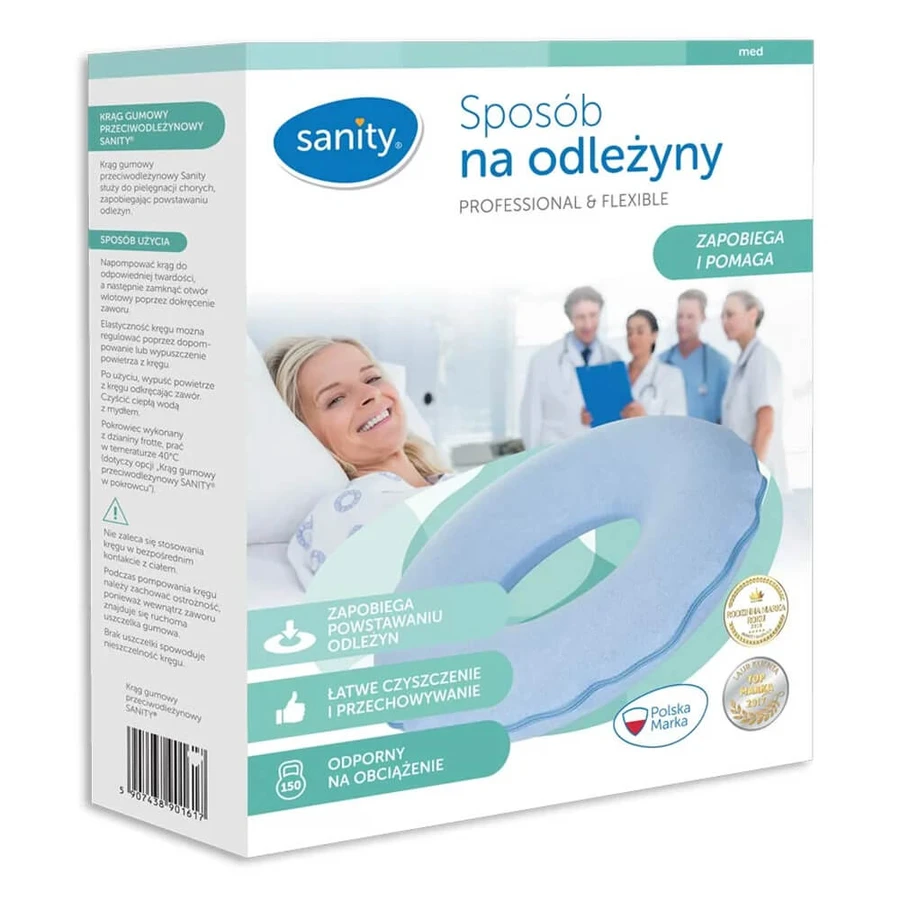 Sanity, Dekubitus-Zählerkreis im Deckel, 1 Stück