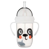 Canpol Babies, drippy cup with tube and weight, BabiesBoo, panda, from 6 months, 270 ml