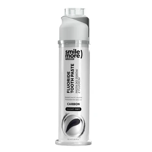 HiSkin Smile More, Zahnpasta zur Revitalisierung des Zahnschmelzes, Kohle und süße Minze, 100 ml
