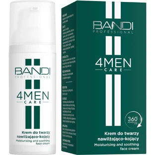 Bandi 4Men Care, face cream, moisturizing and soothing, for men, 50 ml