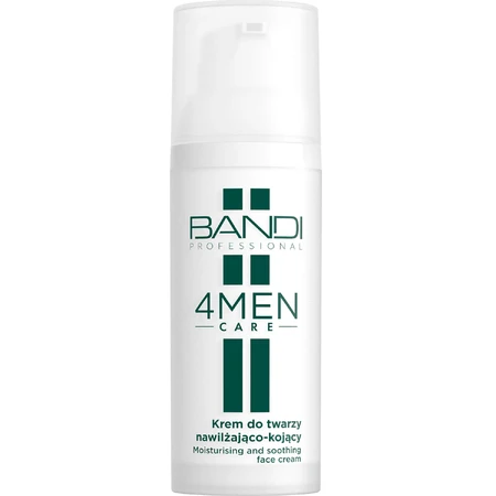 Bandi 4Men Care, Gesichtscreme, feuchtigkeitsspendend und beruhigend, für Männer, 50 ml