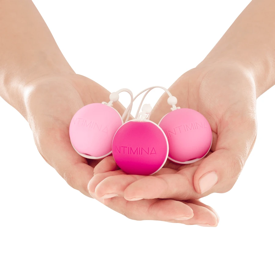 Intimina Laselle, pelvic floor muscle training weight set, 3 pieces