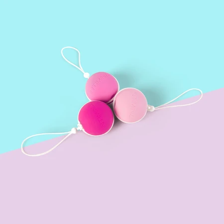Intimina Laselle, pelvic floor muscle training weight set, 3 pieces