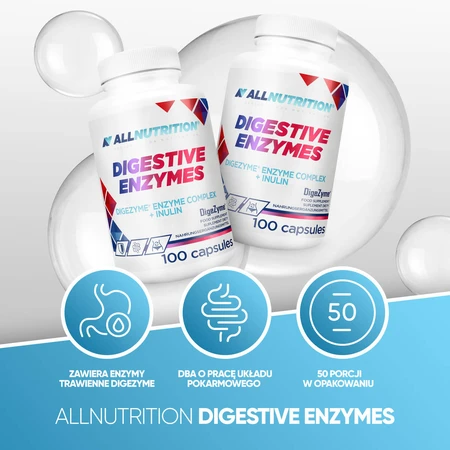 Allnutrition Digestive Enzymes, 100 capsules