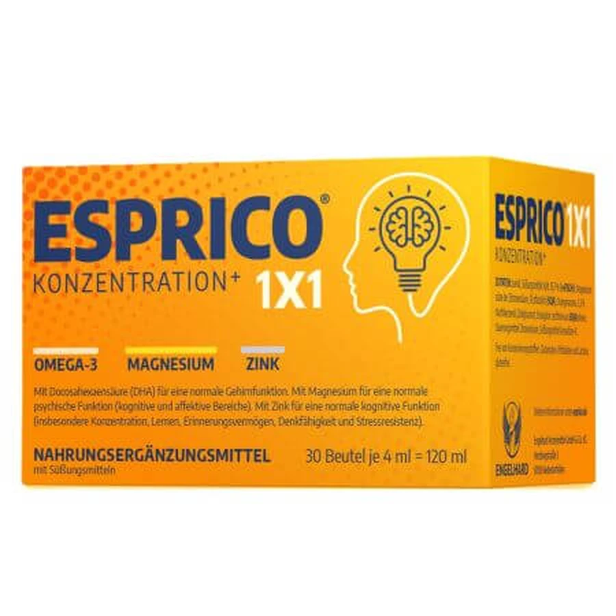 Esprico, 30 sachets x 4 ml, Engelhard Arzneimittel