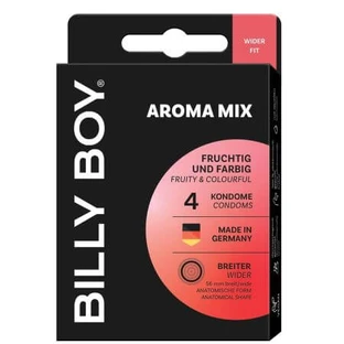Prezervative Aroma Mix, 4 stuks, Billy Boy
