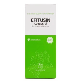 Efitusin Jarabe de Hiedra, 120 ml, Eurofarmaco