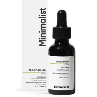 Gesichtsserum mit 10% Niacinamid für fettige Haut, 30 ml, mini.